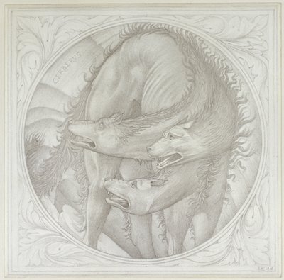 La Storia di Orfeo: Cerbero da Edward Burne Jones